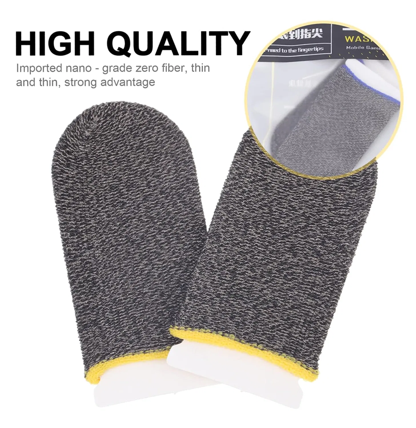 Антискользящие чехлы для пальцев для игр на смартфоне