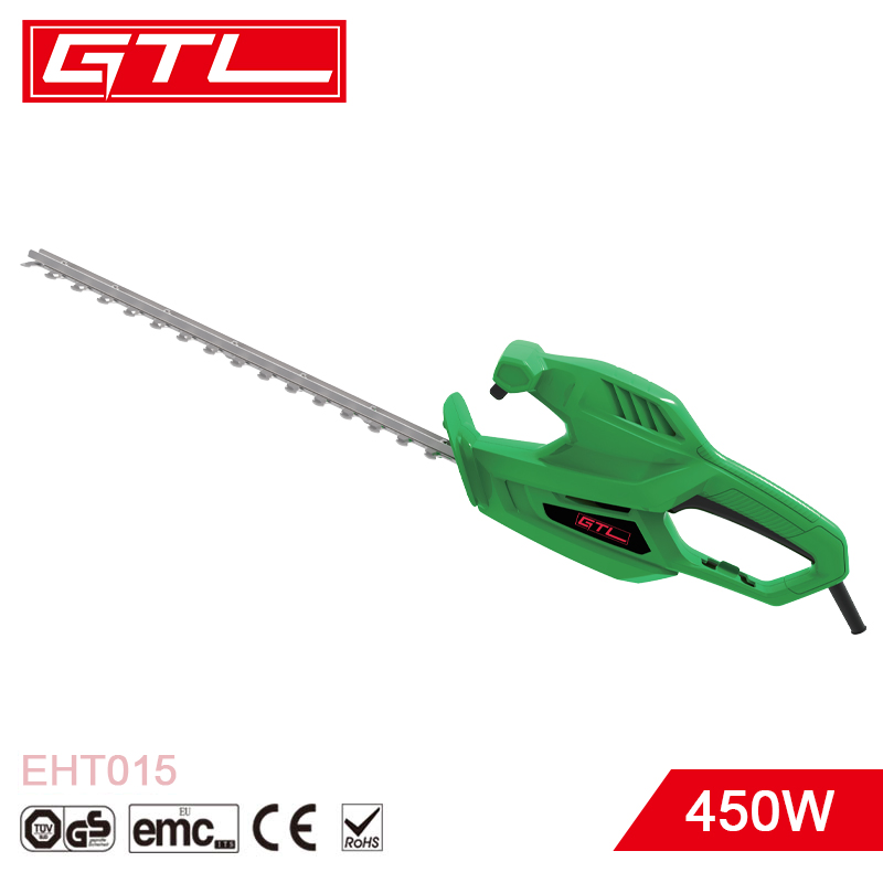 Customized High Quality Powerful 450W Hedge Trimmer Tea Pruning Machine with 0.35m VDE Plug (EHT015)