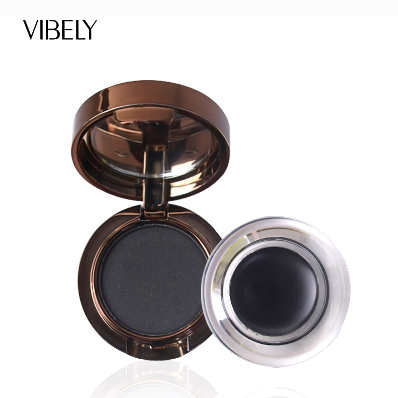 High Pigment Lasting Tinted 3D Eye Brow Enhancers 2-in-1 Eyebrow Powder Eyeliner