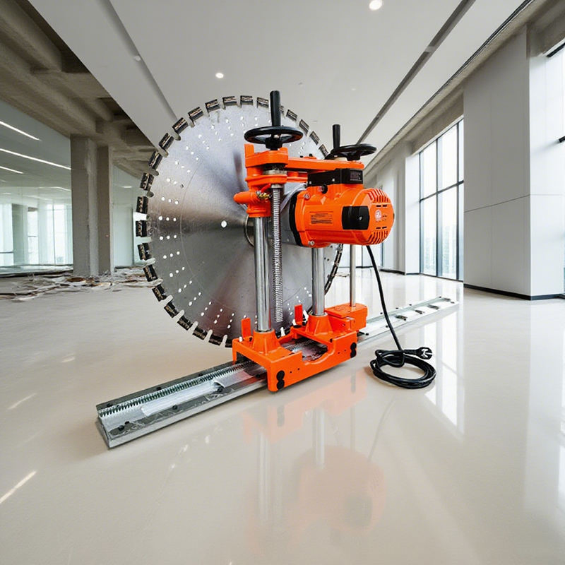High Power Electric Wall Saws for Thick Brick Wall Breaking