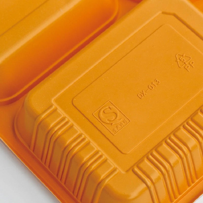 Disposable Fast Food Container Box Plastic Tray Container Wholesale