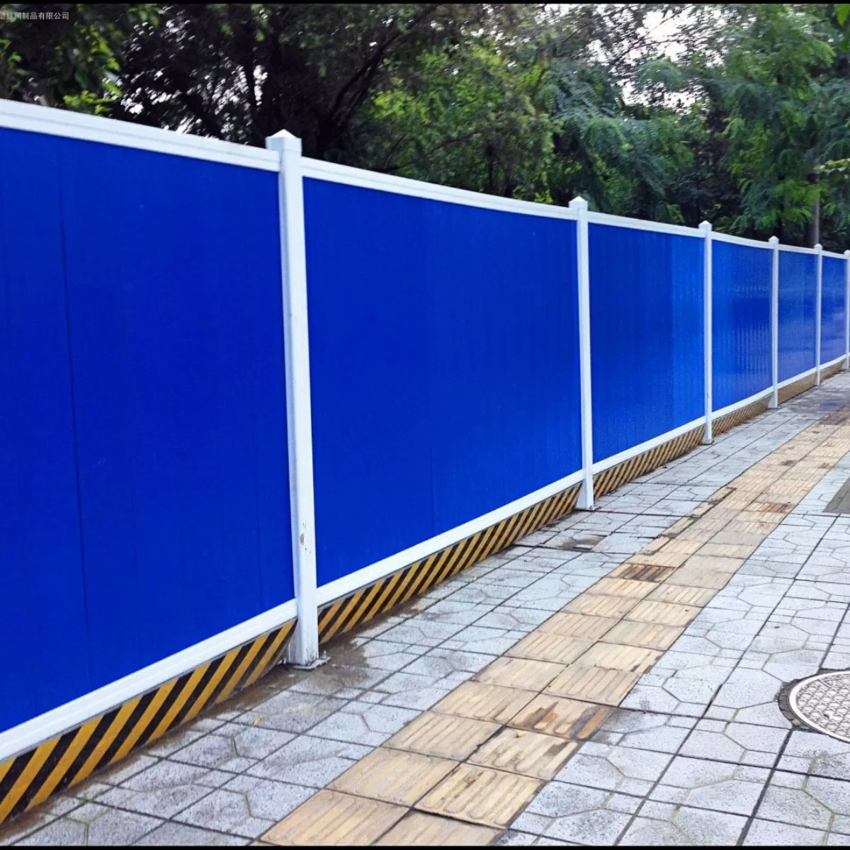 Quick Assembly Modular Site Hoarding Panel System Temporary Construction Fence for Easy Installation