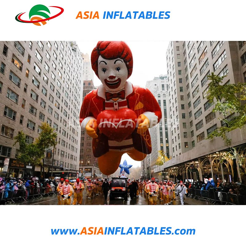 Custom Outdoor Events Parade Inflatable Helium Clown Balloon for Commercial