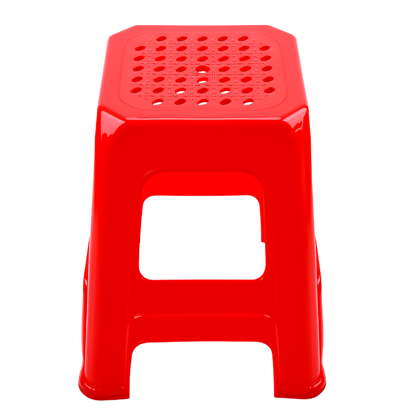 Modern Vulcanized Plastic Stackable Stool for Household Use
