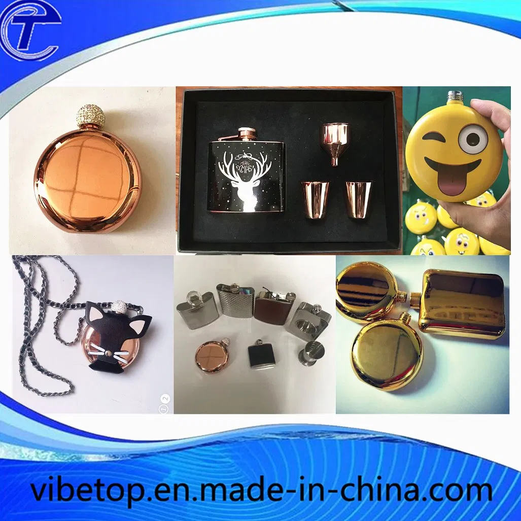 Colorful Bracelet Nice Style of Stainless Steel Hip Flask (VH-08)