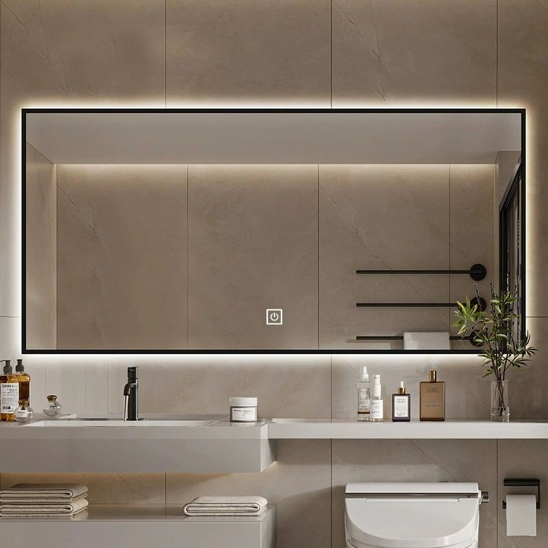 5mm Smart Mirror Wall Mounted with 3000K Color Temperature for Cozy Spaces