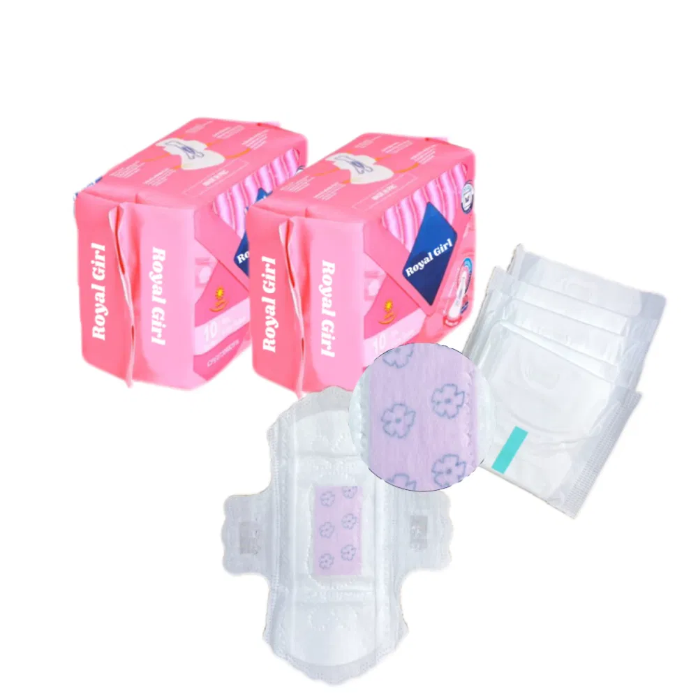 Organic Cotton Panty Liner Free Sample Disposable Menstrual Sanitary Pad for Women