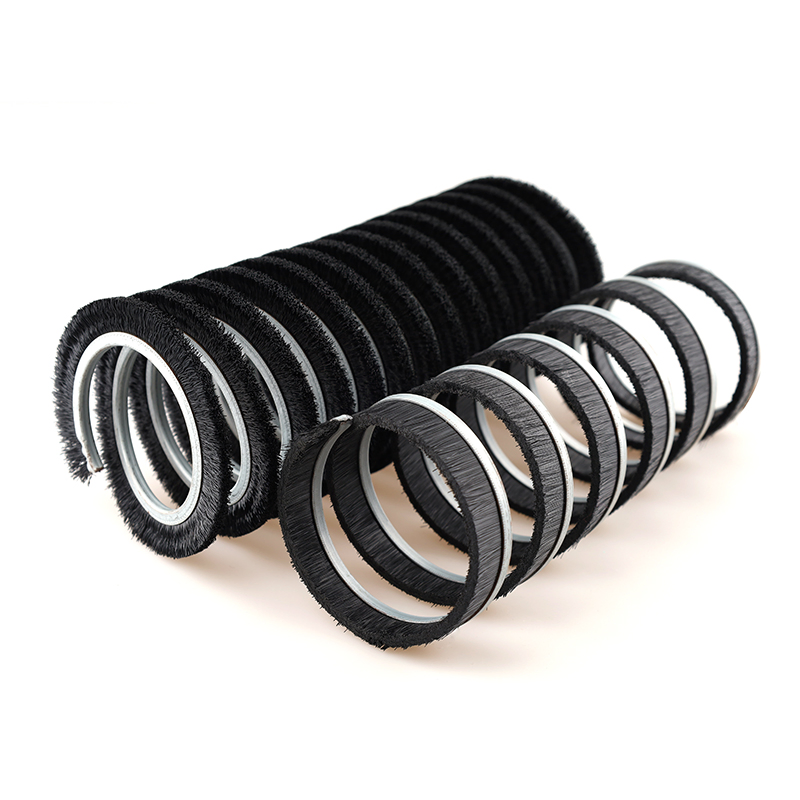 Inner Wound Spring Brush Nylon Stainless Steel Spiral Brush Dust Cleaning Polishing Abrasive Wire Winding Custom