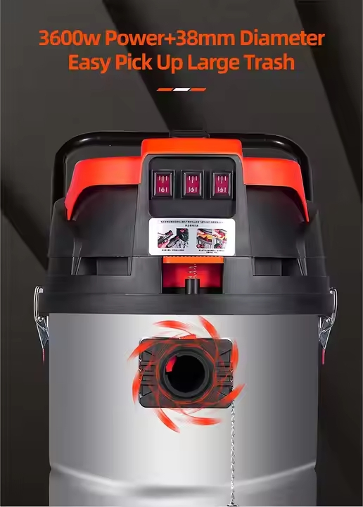 80L Powerful Vacuum Cleaner for Professional Cleaning Applications