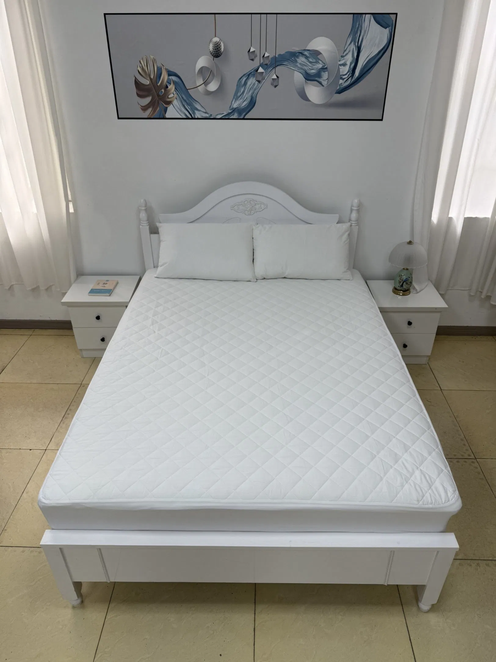 Most Standard Mattress Sizes Fast Delivery Machine Washable Velvety Mattress Pad Cover