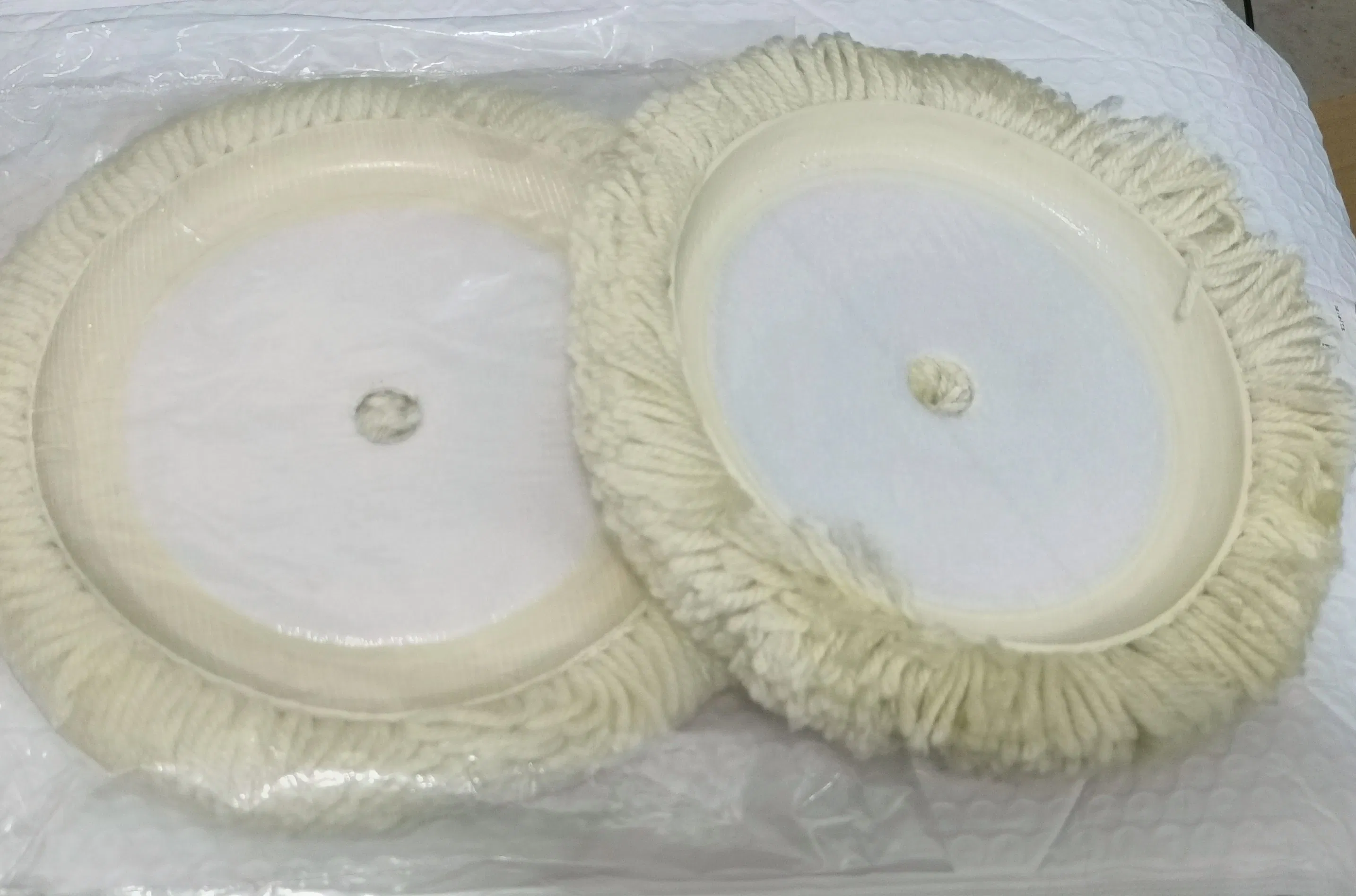7" 8" Single Side Natural Wool Pad for Car Care-Car Refinishing Products