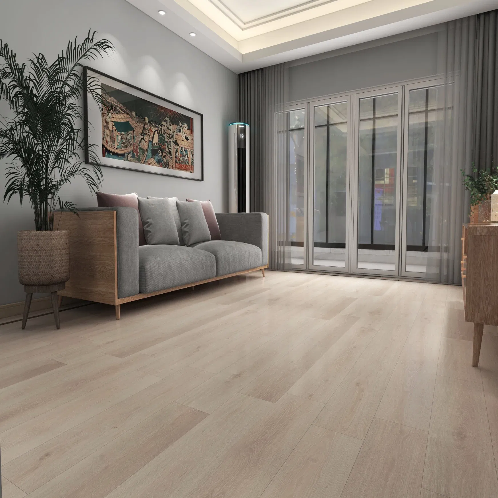 Водостойкий SPC ламинат для коммерческих помещений