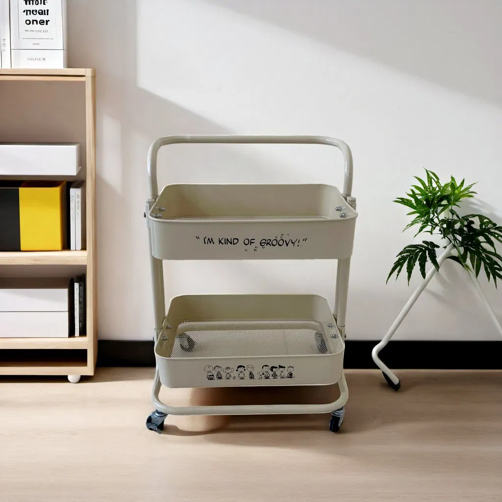 Выдвижная корзина для кухни и ванной, 2-х ярусная