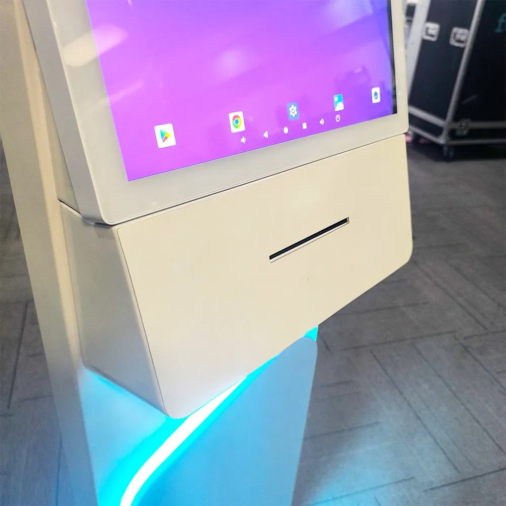 27 Inch Capacitive Touchscreen Detachable Waterproof Android Self-Service Kiosk