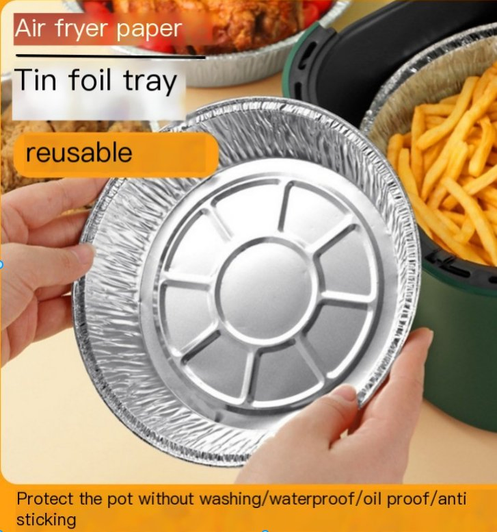 Direct Sales of 8-Inch Disposable Aluminum Foil Lunch Boxes
