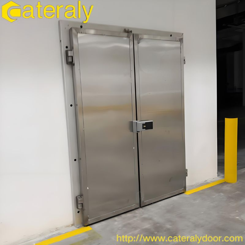 Customizable Automatic Sliding Cold Storage Door for Efficiency