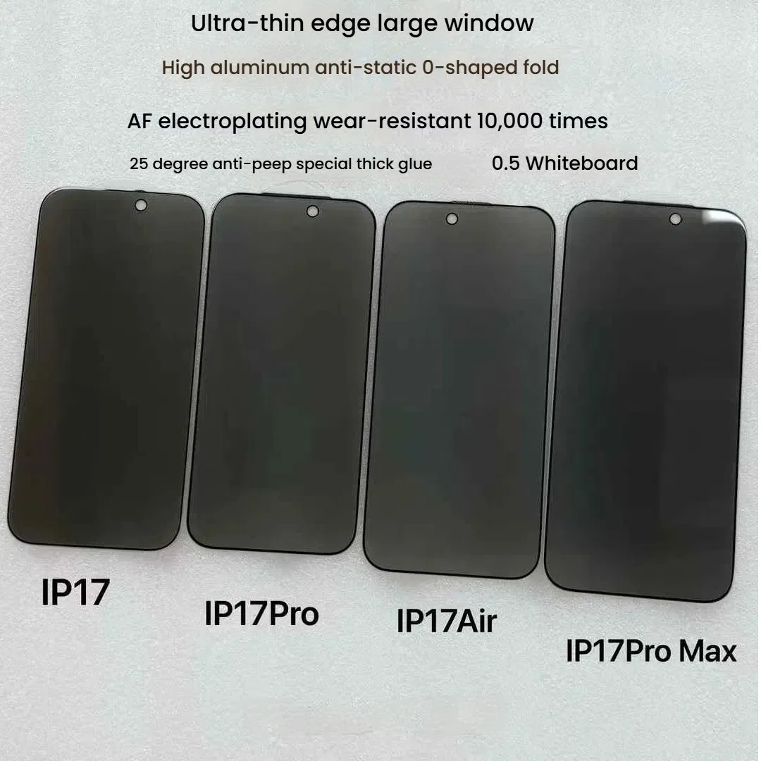 Защитное стекло Anti-Spy для iPhone 17 серии