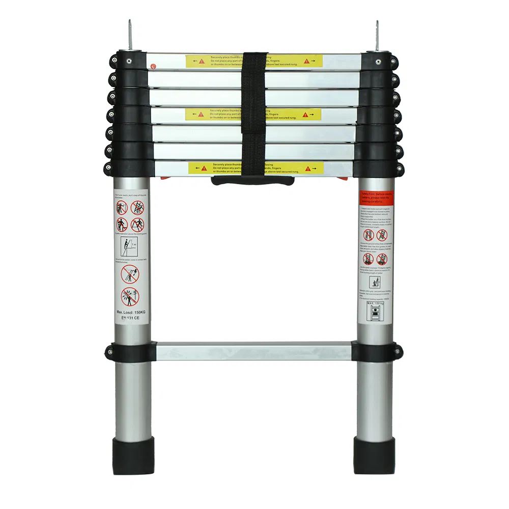 Aluminum Telescopic Ladder with 3.8m (12 Steps)