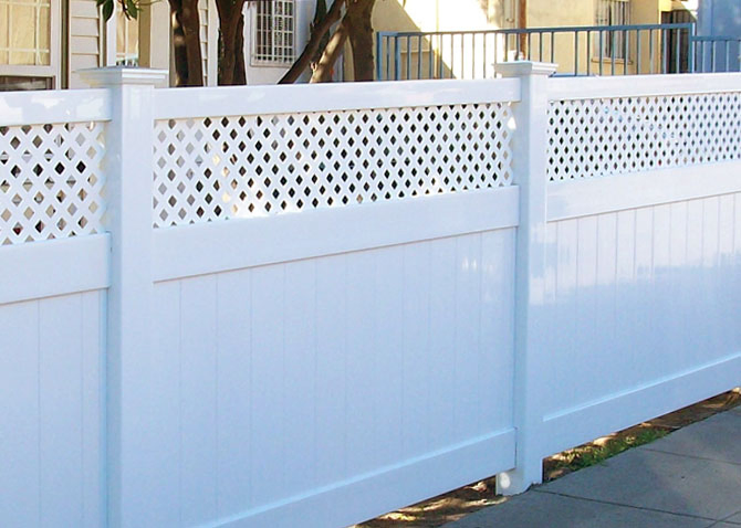Showtech High Quality Vinyl Railing/Fence Plastic/Fence Used for Home