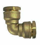 Compression Fittings with Male Nut for Polyethylene Pipe