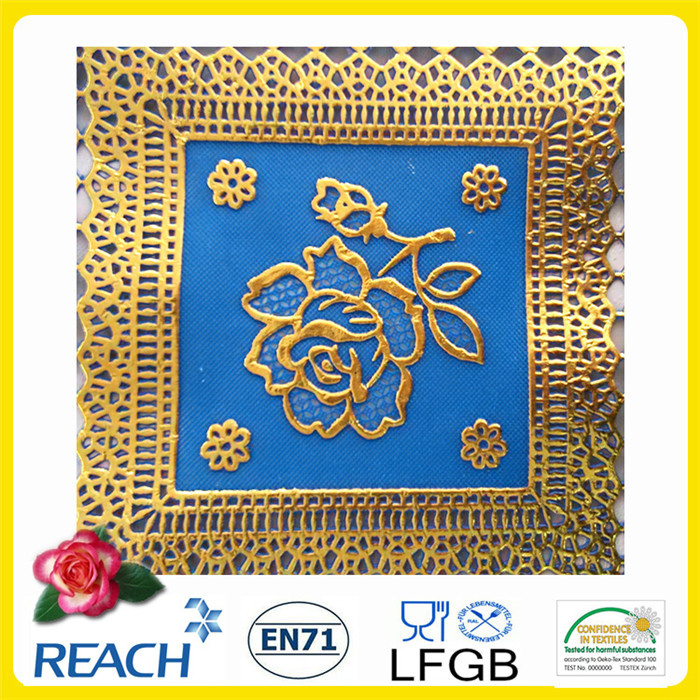 PVC Pressed Lace Coaster (JFBD-003)