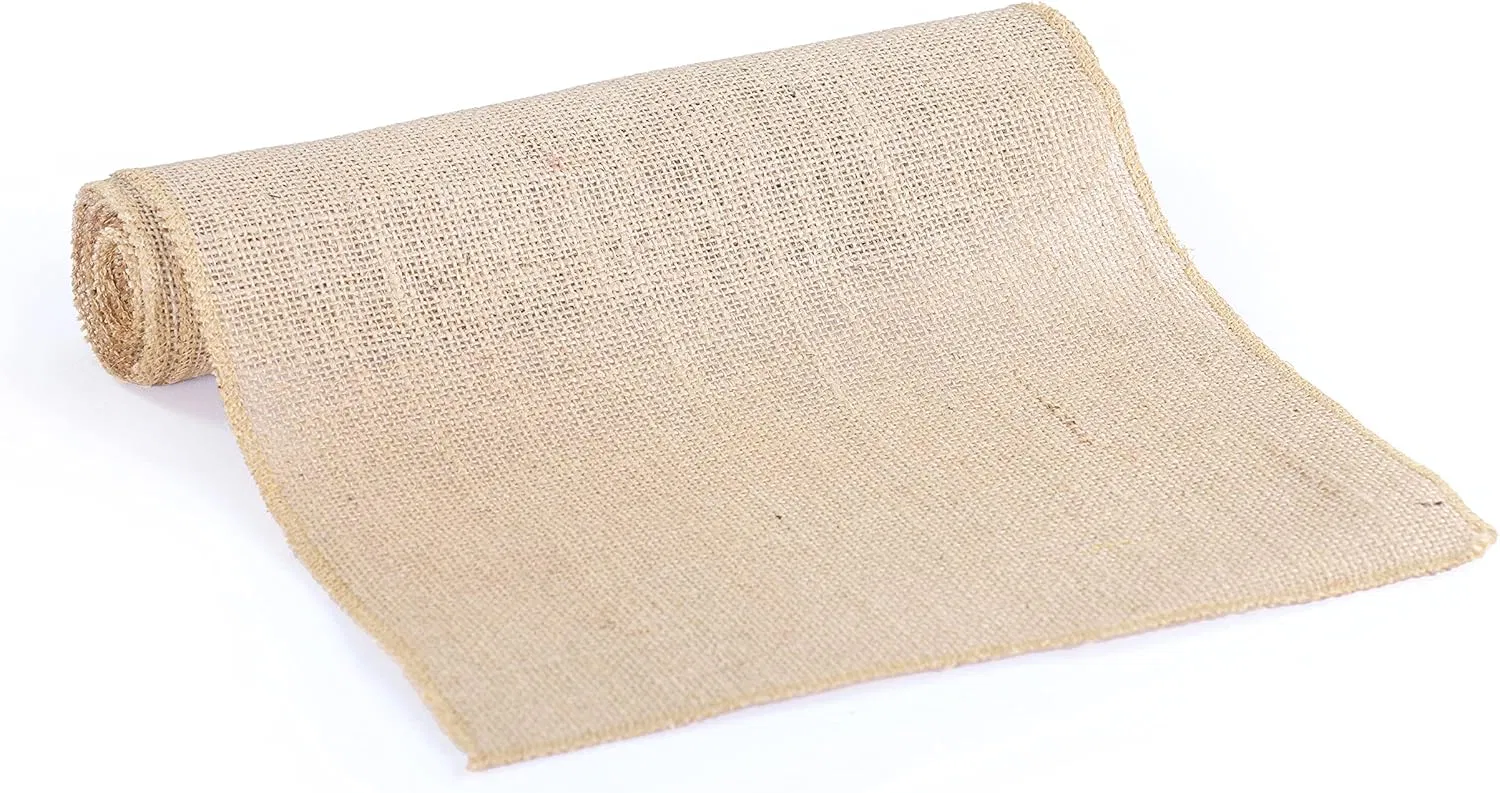 100% Natural Jute Rustic Hessian for Merry Christmas Xmas Table Runner