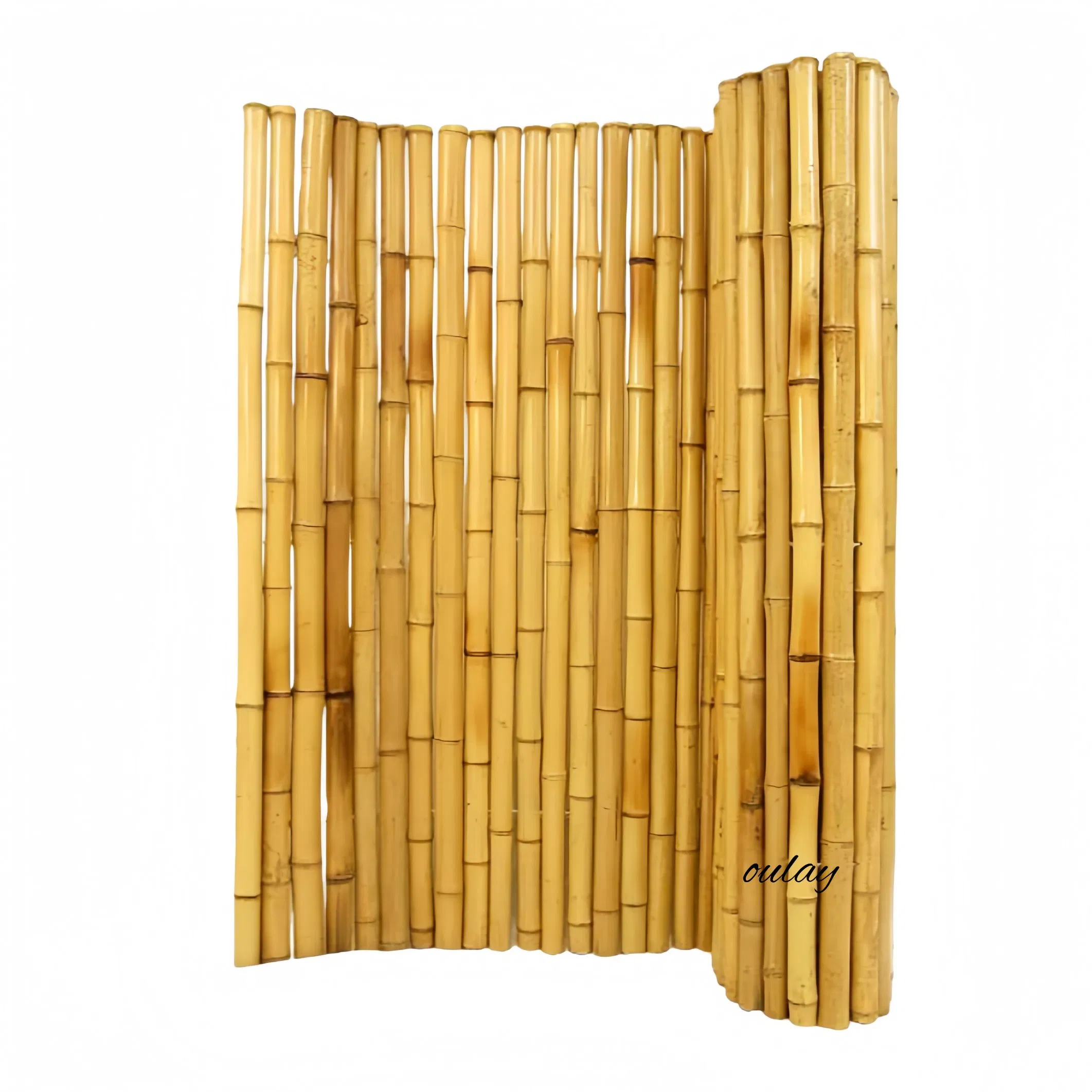 Cheap Natural Bamboo Edging Fences for Garden Decoration, Farm and Supporting Flowers