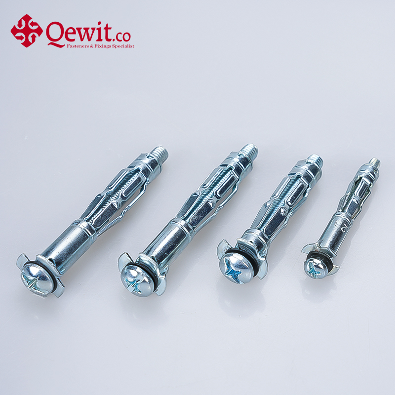 Анкер для полых стен самолетного типа