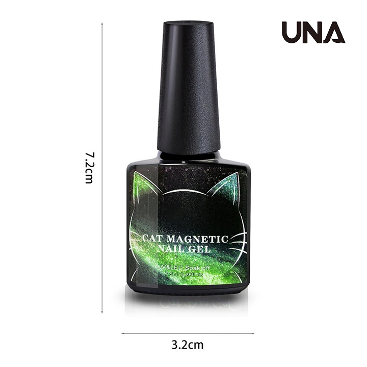 Nail Enhancement Colorful Shiny Reflective Broken Diamond Laser Crystal Cat Eye Gel