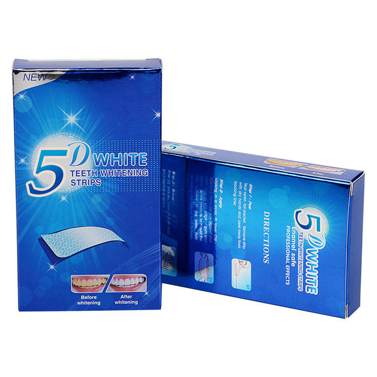 CE Approved Vegan Non Peroxide Pap Sensitive Free Teeth Whitening Strips
