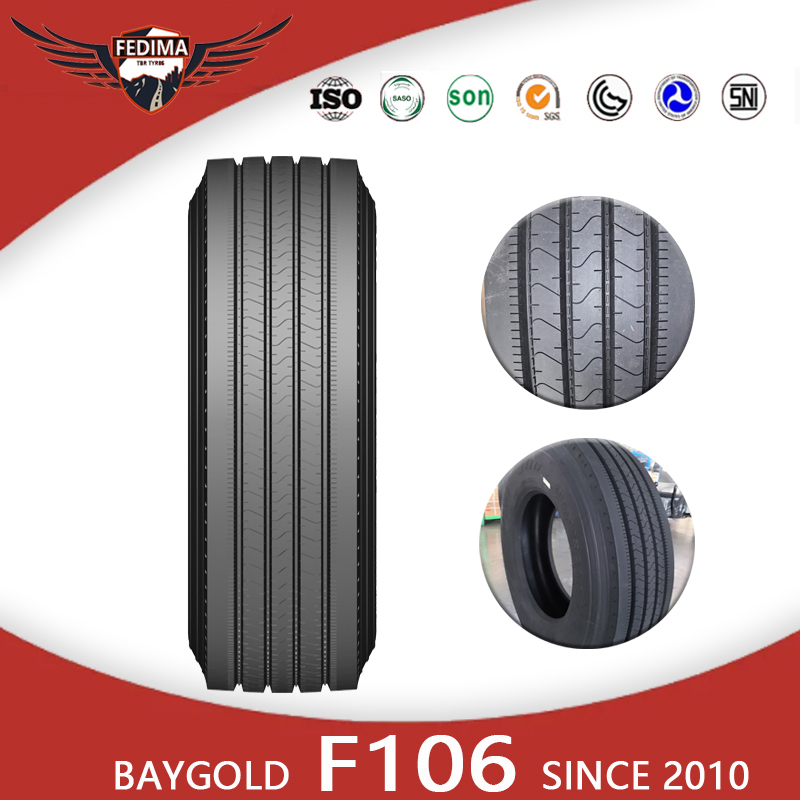 Fedima Goodyear Giti 295/80 R22.5 18PR Heavy Truck Tyre TBR High Mileage Heavy Load Capacity