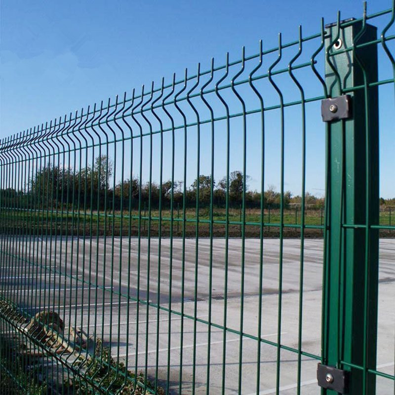 High Quality Decorative Garden Metal Fence 3D Curved Guardrail