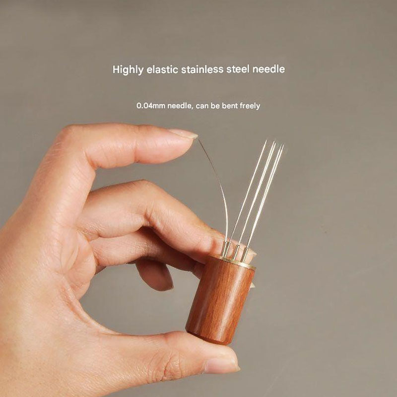 Деревянная мини-игла для перемешивания кофе