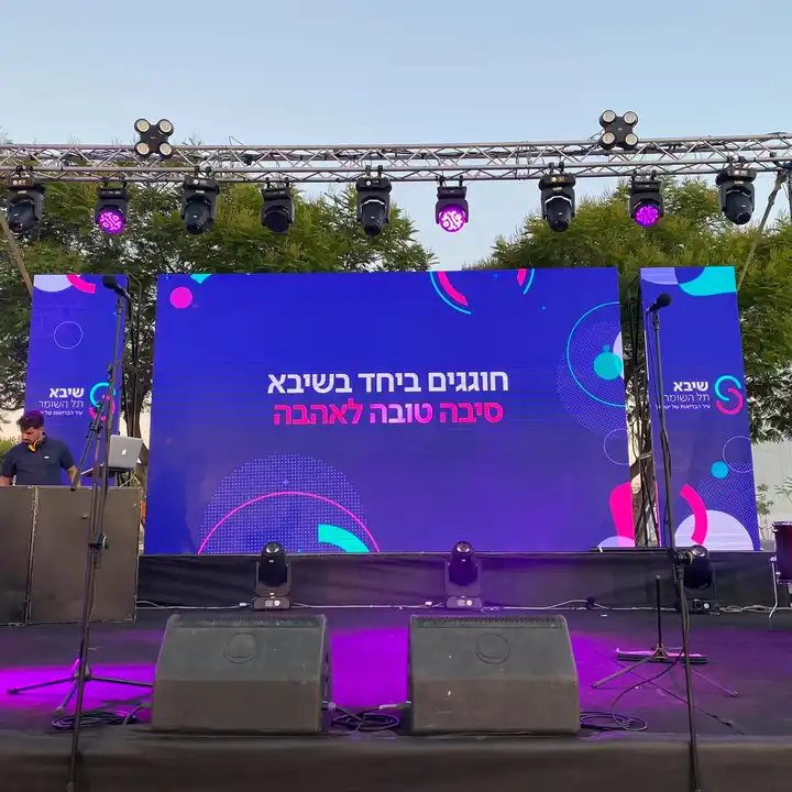 Indoor/Outdoor P2.6 P2.9 P3.9 P4.8 500X500mm Rental LED Screen