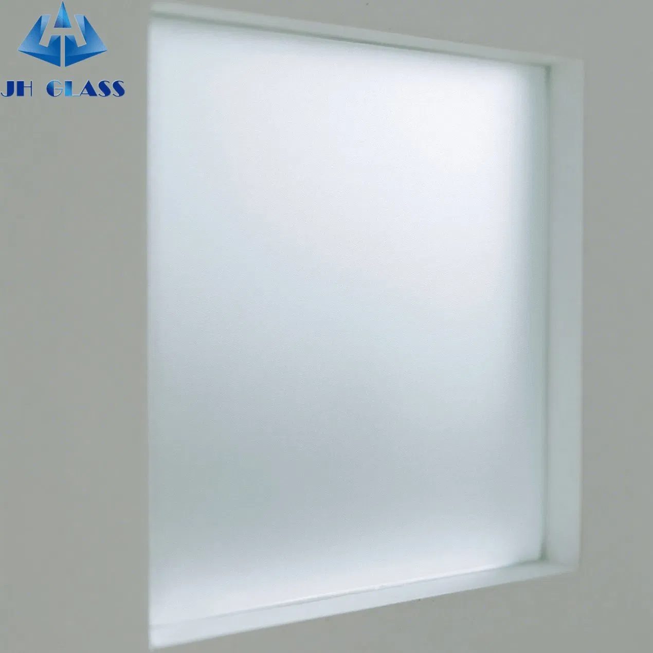 Acid Etched Glass for Decoration/Construction/Bathroom/Commercial Building
