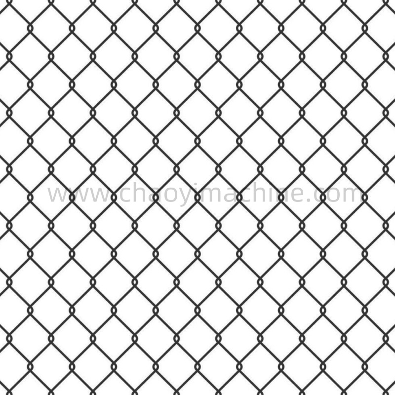 Galvanized Metal Wire Mesh Screen Used 3.0 mm 9 Gauge 6 FT 8 FT Chain Link Farm Fence Cyclone Mesh Fence for Sale