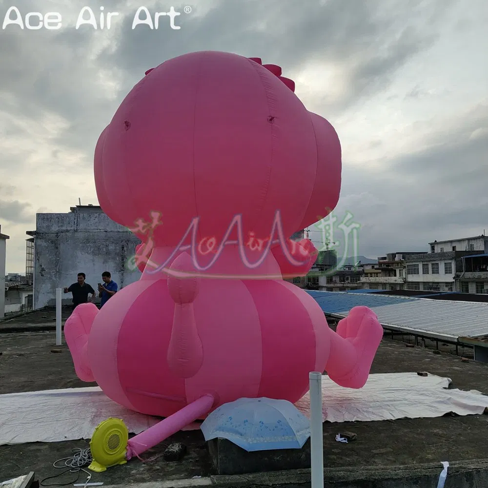 Door to Door Alice in Wonderland Inflatable Cat Cartoon Inflatable Big Mouth Cat Balloon Model for Outdoor Parade Events