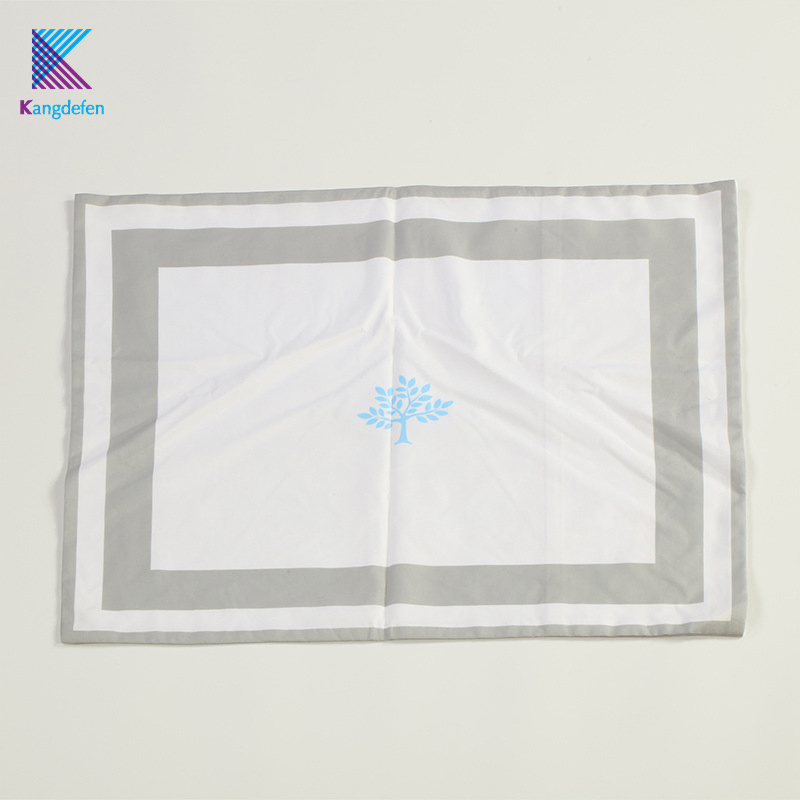 Factory Supply Multiple Color Home Decorative Throw Case Washable Polyester Bed Pillow Cover