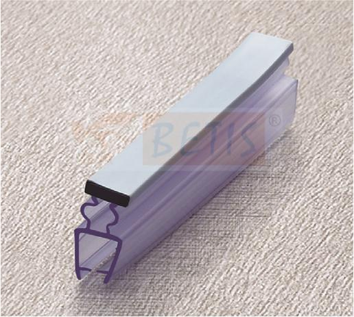 High-Quality Bathroom Accessories Shower Enclosure Fittings Glass Door Jamb Magnetic PVC Clear Seal