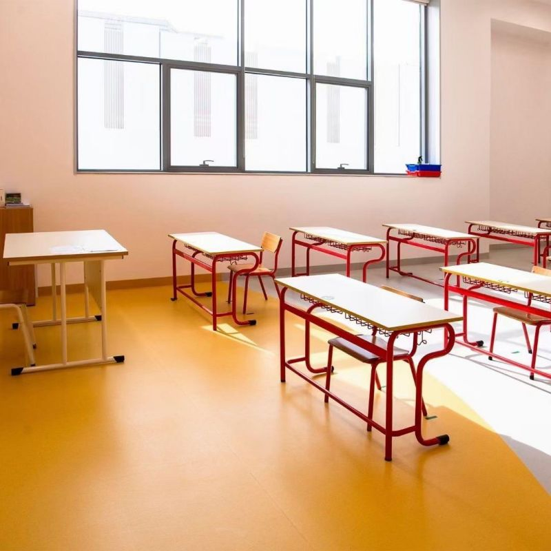 Eco-Friendly Plastic Kindergarten Hospital Commercial PVC Vinyl Flooring Roll