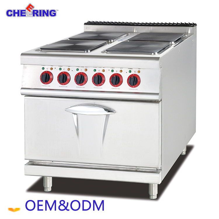 Cheering Gas Range with 4-Burner & Electric Oven