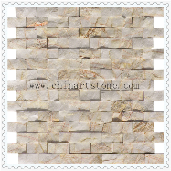Nature Split 3D Marble Mosaic for Decoration Wall
