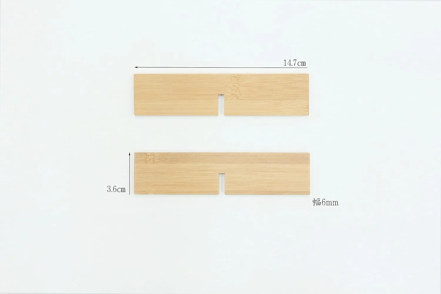 Bamboo Household Modern Stackable Double-Layer Four Grid Fruit Box