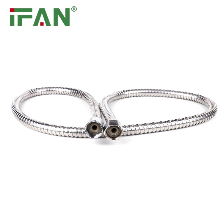 Ifan Good Price Shower Hose 1m-1.5m Shower Hose Stainless Steel Bathroom Accessories