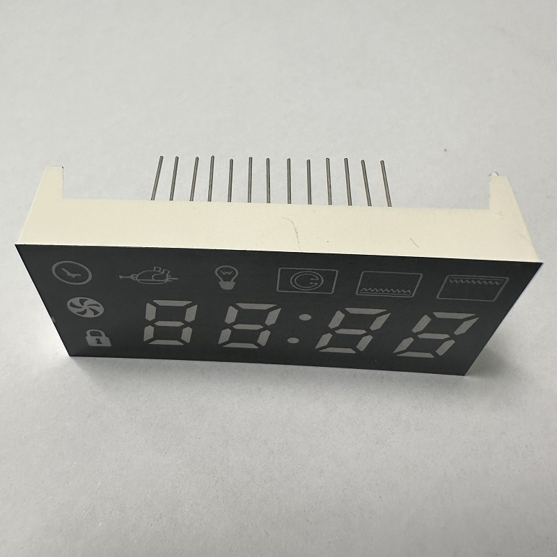 Pure White 7 Segment LED Display for Oven Timer Control