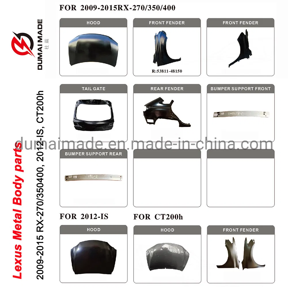 Lexus RX 200 300 450h Кузовные Панели