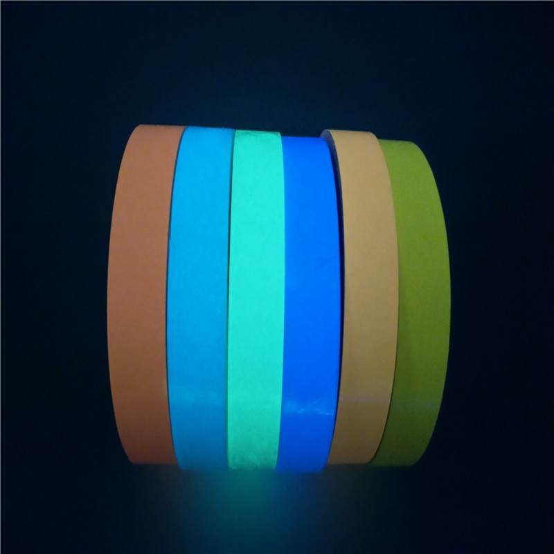 Self-Adhesive Glow in The Dark Tape for Safety and Decoration
