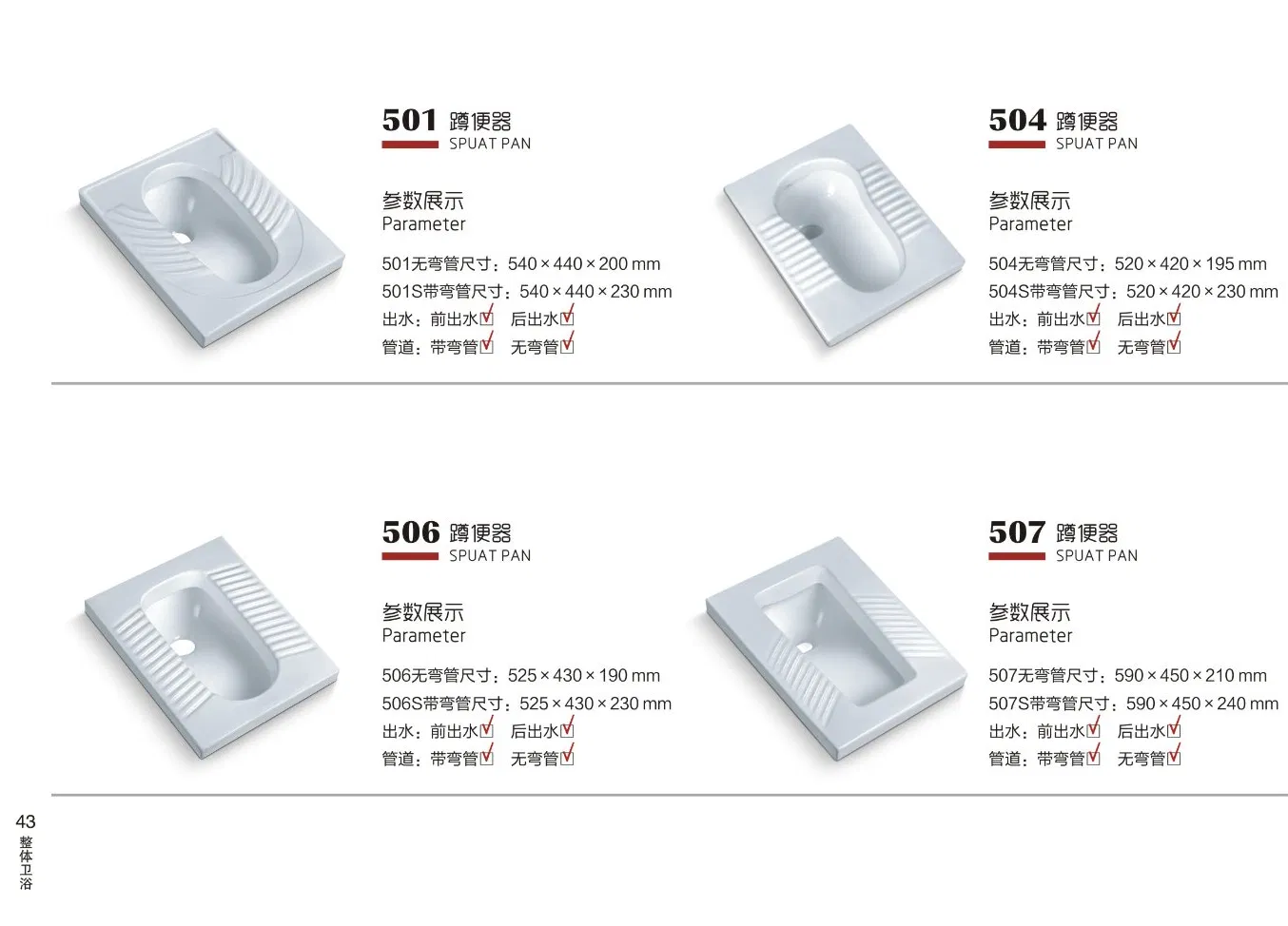 Manufacturer Sanitary Ware Bathroom Water Tank for Ceramic Squat Pan Toilet Dual Flush Wall Hung Flush Tank