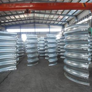 Q195/Q235/Q345 Material 200*55 Wave Drainage Culvert Pipe