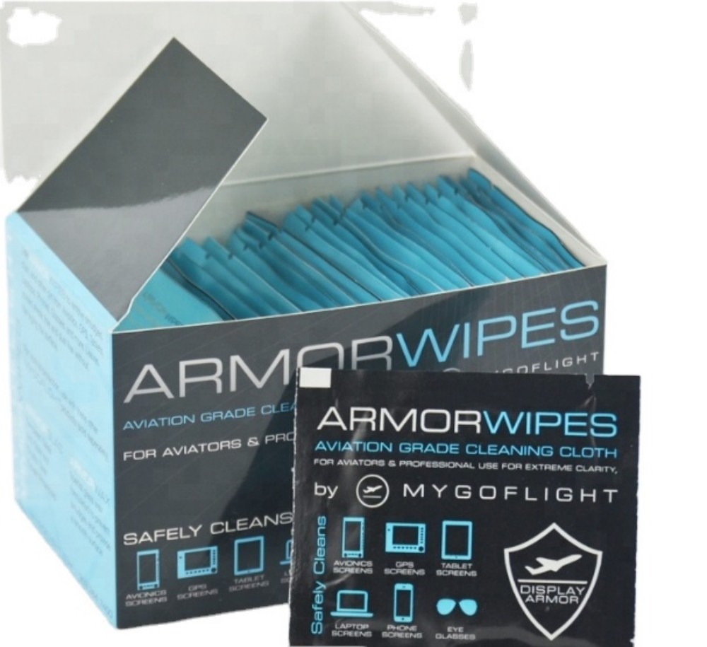 Biodegradable Mobile Camera Touch Screen Clean Spectacle Anti Fog Glasses Lens Wet Wipe and Tablet Wipe